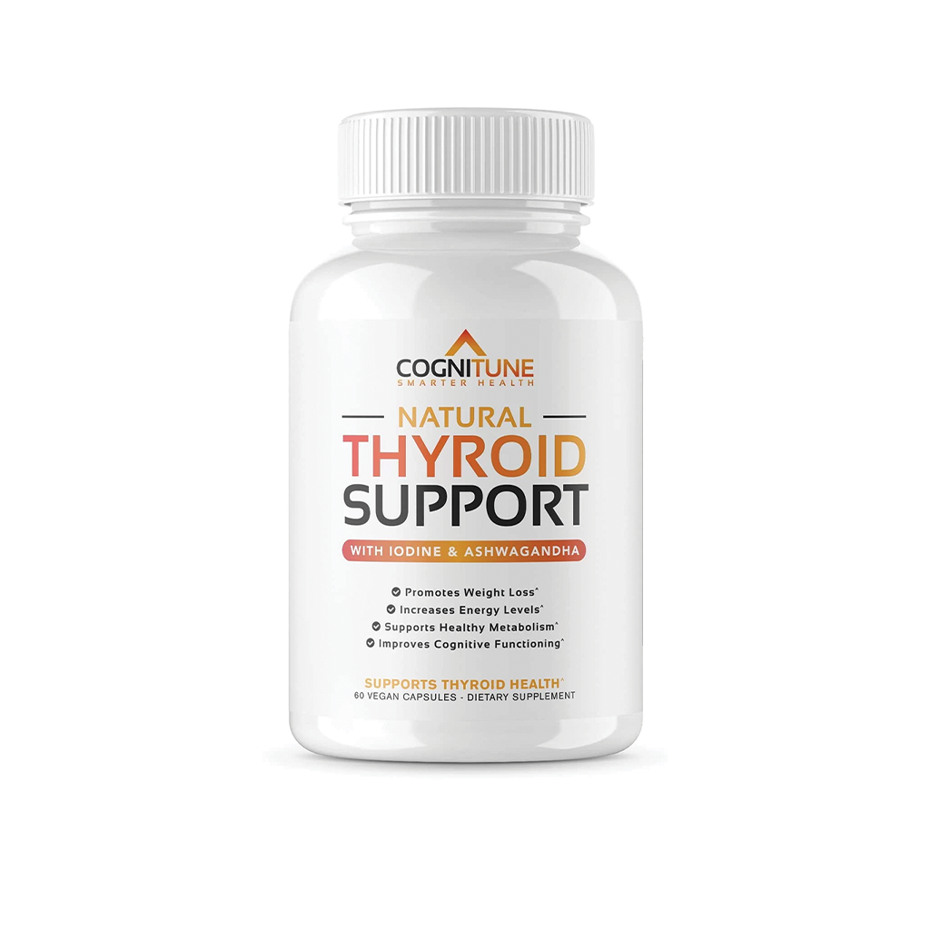 Thyroid Support, Boost Metabolism, Energy & Focus, 60 Capsules