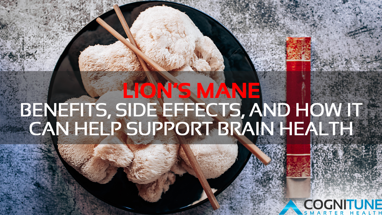 Lion's Mane Benefits, Side Effects and How it Can Help Support Brain