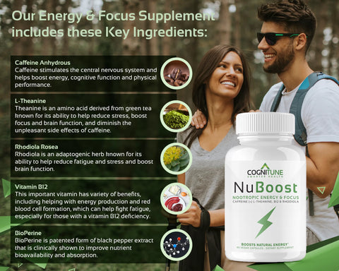NuBoost Energy Booster, 60 Capsules