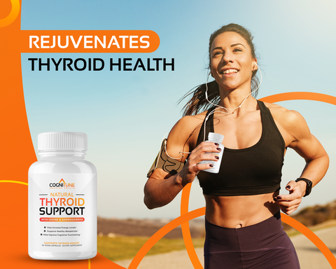 Thyroid Support, Boost Metabolism, Energy & Focus, 60 Capsules
