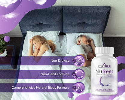 NuRest Natural Sleep Aid, 60 Capsules