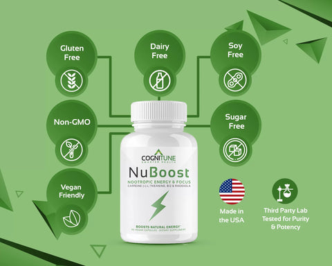 NuBoost Energy Booster, 60 Capsules