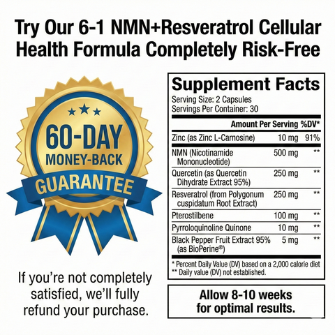 NMN supplement PQQ and Zinc cellular energy formula – CogniTune