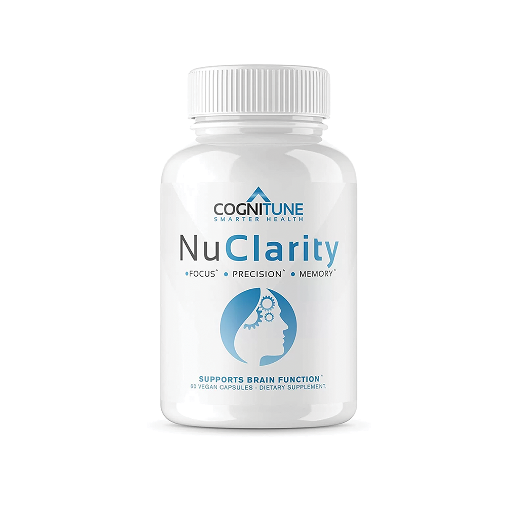 NuClarity Nootropic Brain Supplement, 60 Capsules