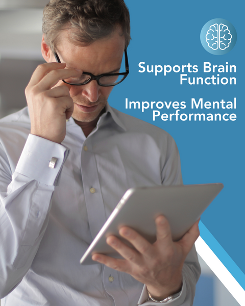 NuClarity Nootropic Brain Supplement - Enhance Mental Clarity, Memory, Focus, 60 Capsules