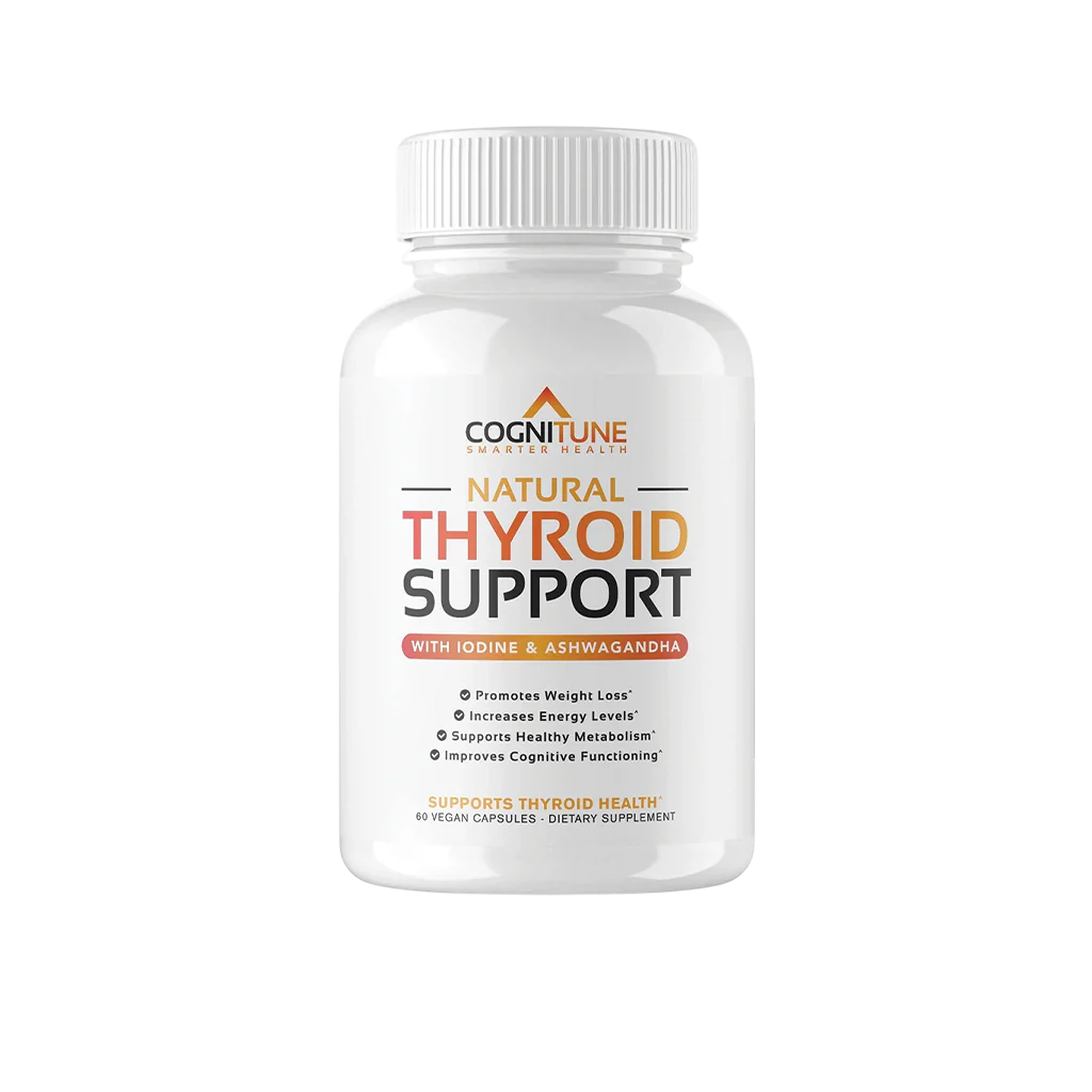 Thyroid Support, Boost Metabolism, Energy & Focus, 60 Capsules