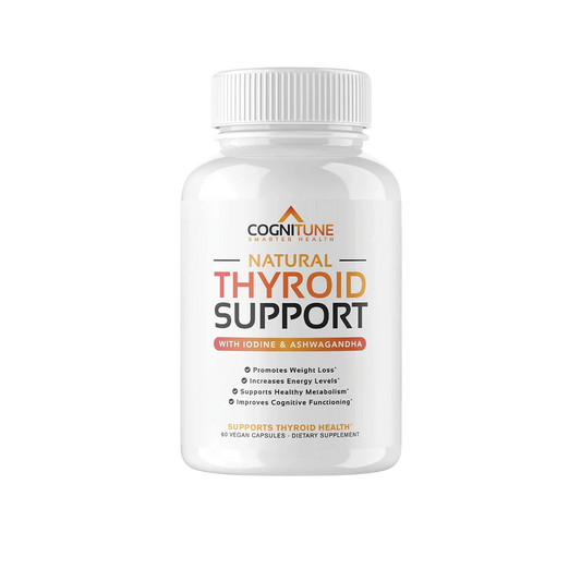 Thyroid Support, Boost Metabolism, Energy & Focus, 60 Capsules