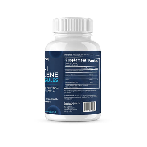Methylene Blue Capsules — 5-in-1 Nootropic with NAC, CoQ10 & Alpha Lipoic Acid, 60 Capsules