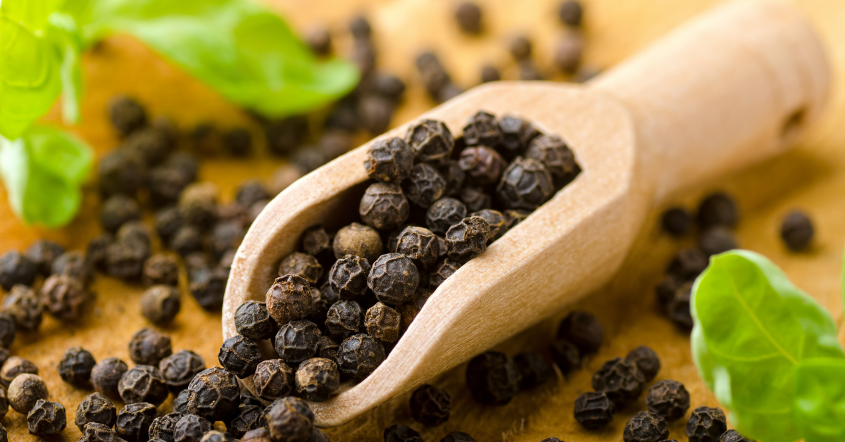 BioPerine helps absorption of Turmeric